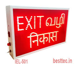 LED Exit Signage