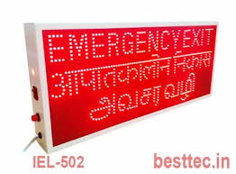 LED Exit Signage