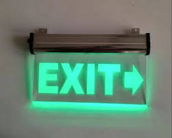 LED Exit Signage