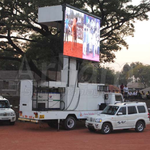 Video Wall On Wheels